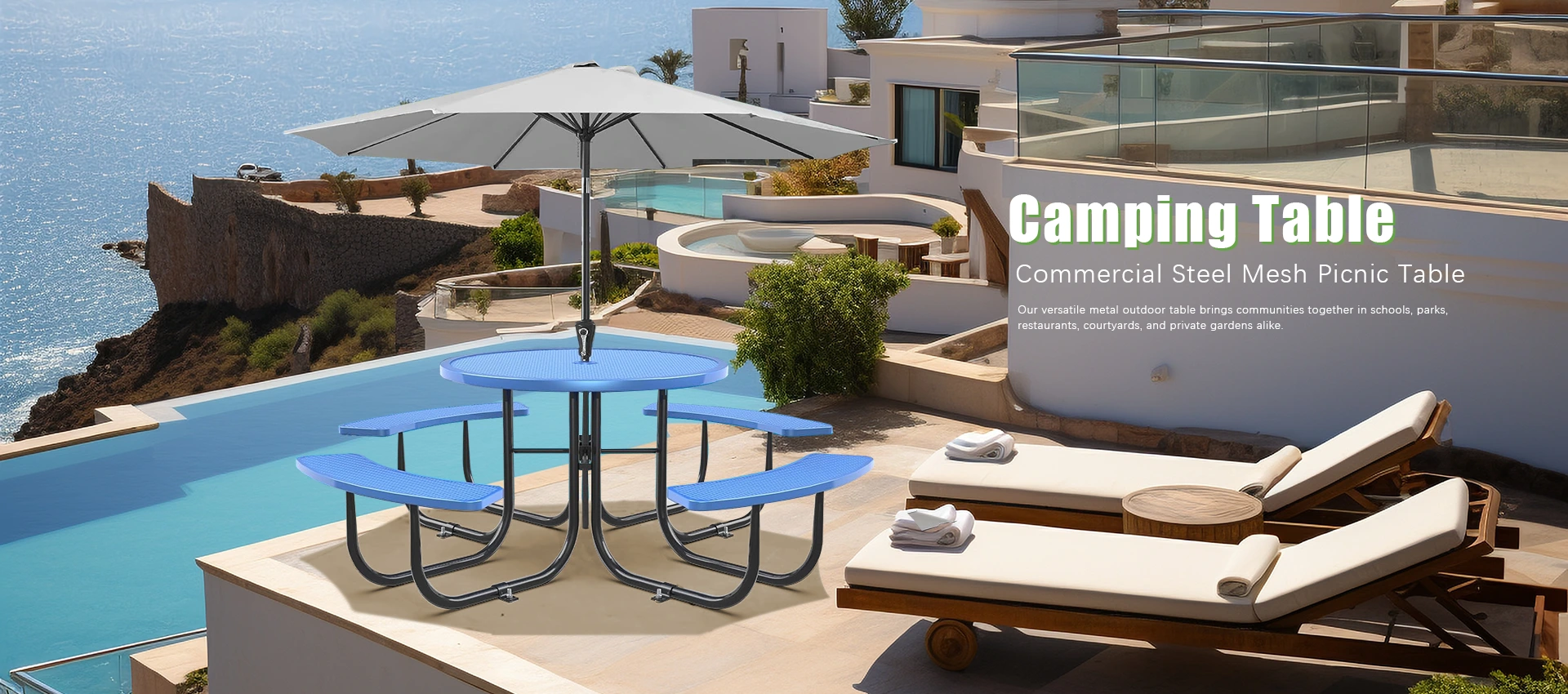 Fabricante de mesas de camping de China
