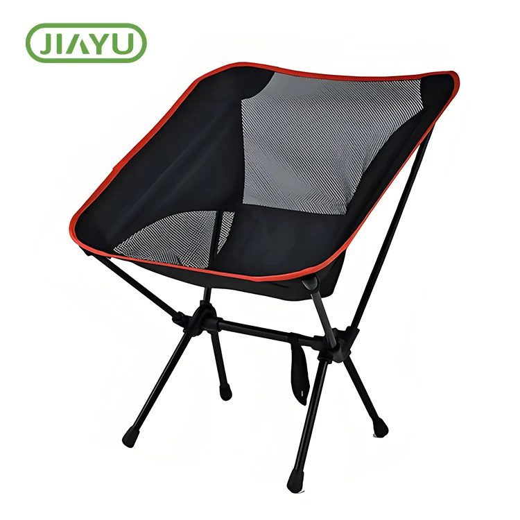 Silla portátil para acampar con respaldo