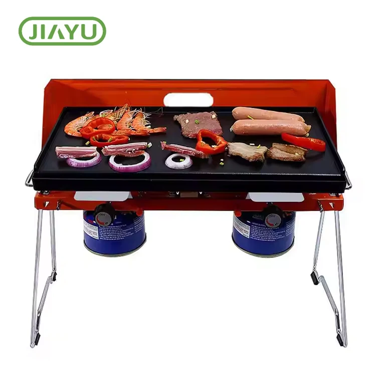 Cocina de camping con patas extraíbles