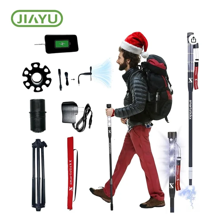 Polo de trekking de luz LED