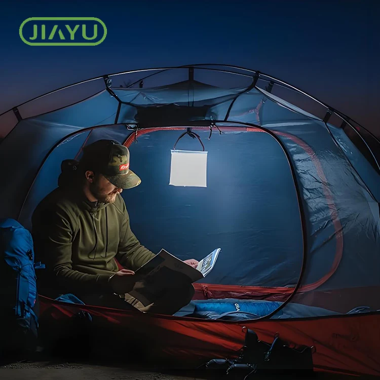 Luz solar de emergencia para acampar